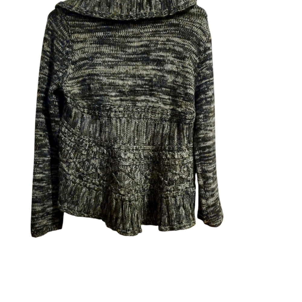 Casual Coat Size 8 , Black And White